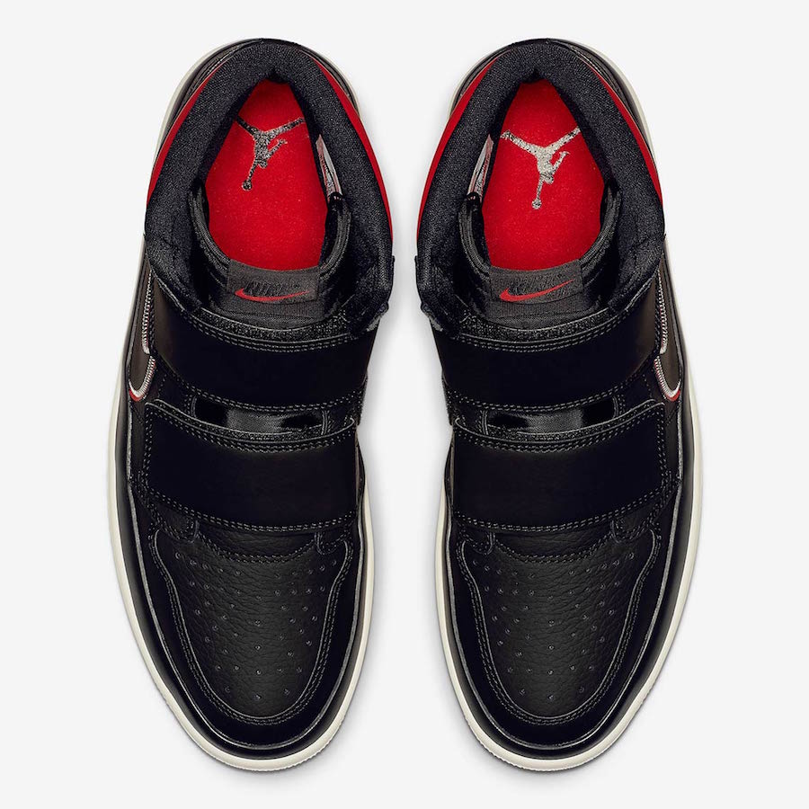 Air Jordan 1 High Double Strap Black Red AQ7924-016 Release Date