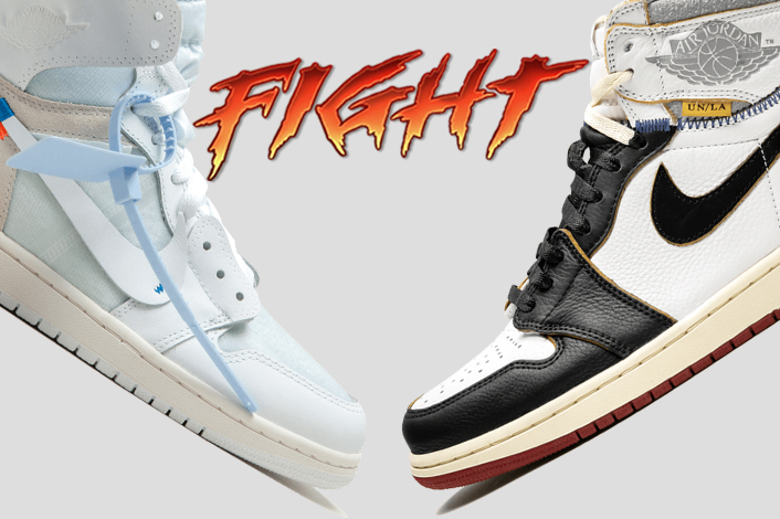 Off-White Air Jordan 1 vs Union Air Jordan 1 - Sneaker Bar Detroit