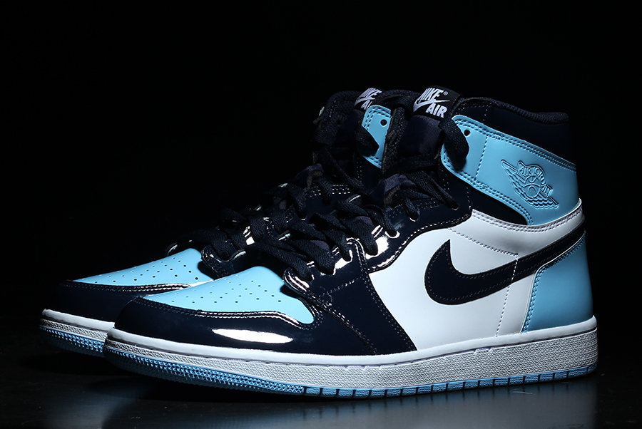 jordan 1 unc patent mens