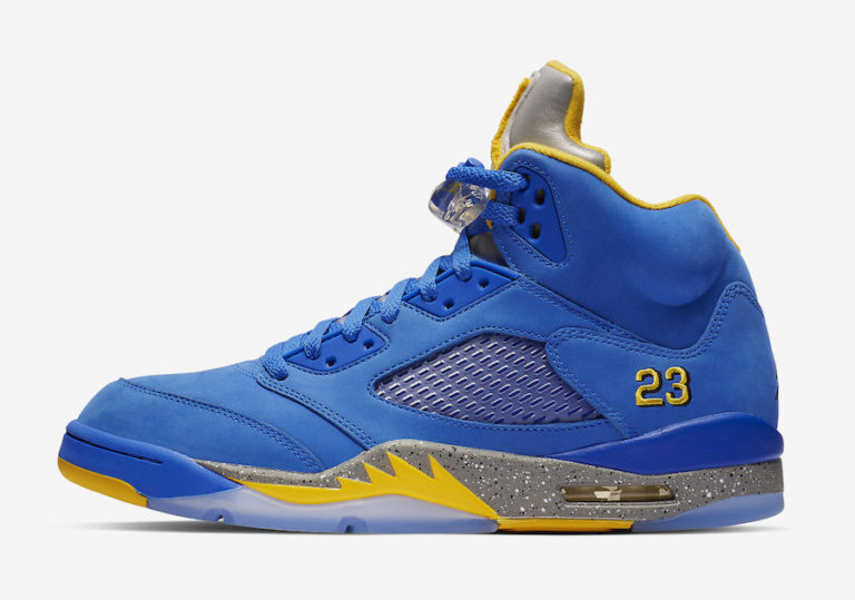 Air Jordan 5 JSP Laney Varsity Maize Varsity Royal Release Date