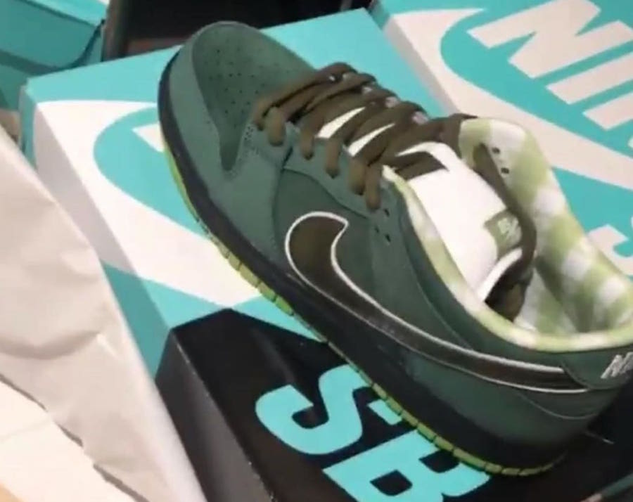 Concepts Nike SB Dunk Low Green Lobster Release Date - SBD