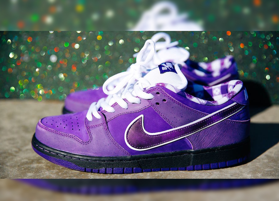 nike sb dunk low pro og qs purple lobster