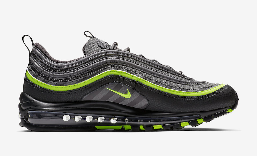 air max 97 black and lime green