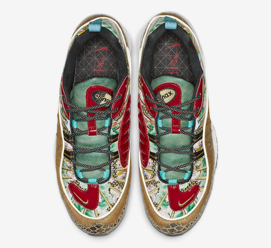 Nike Air Max 98 CNY Chinese New Year BV6649-708 Release Date Price