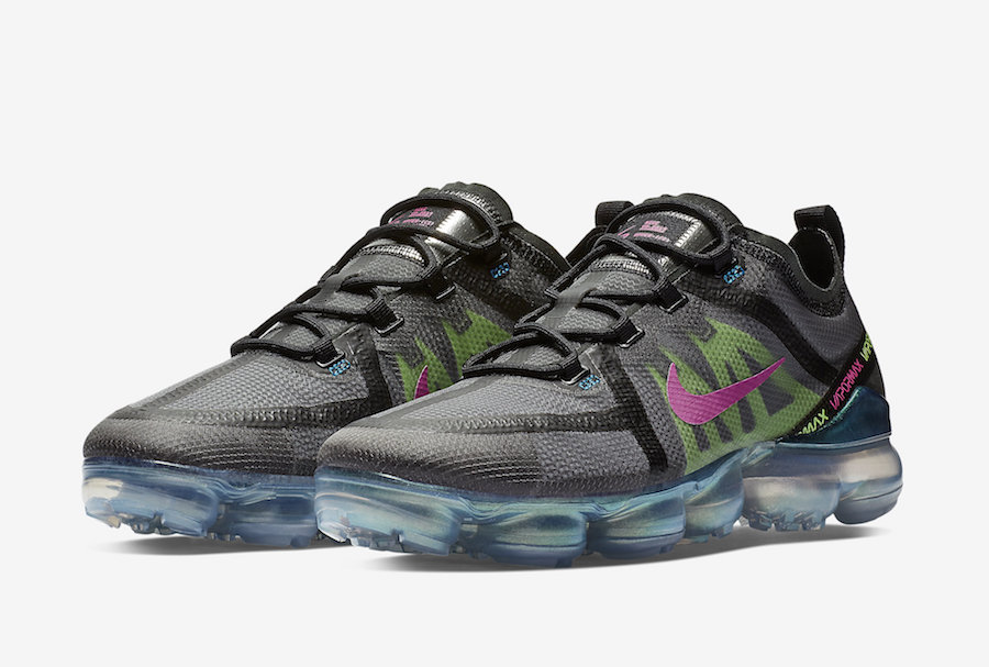 Nike Air VaporMax 2019 PRM Active Fuchsia Lime Blast AT6810-001 Release Date