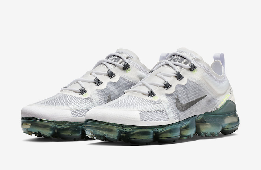 Nike Air VaporMax 2019 PRM White Lime Blast AT6810-100 Release Date