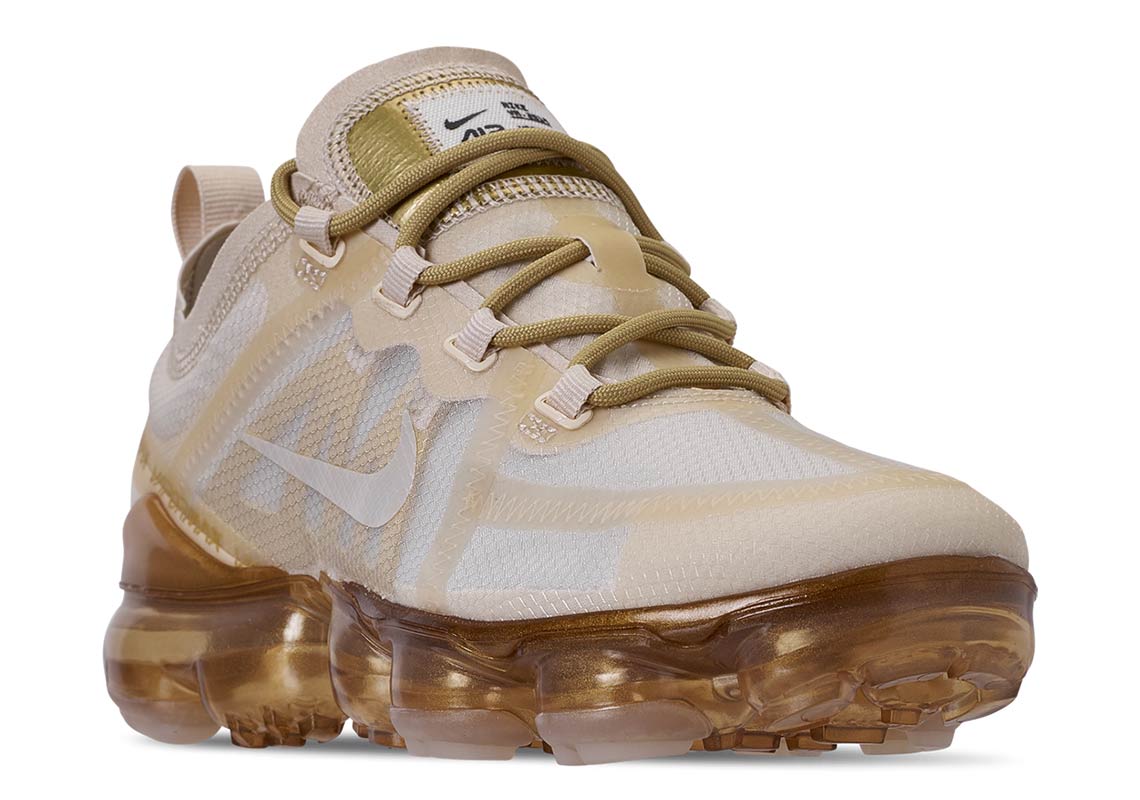 Nike Air VaporMax 2019 White Gold AR6632-101 Release Date