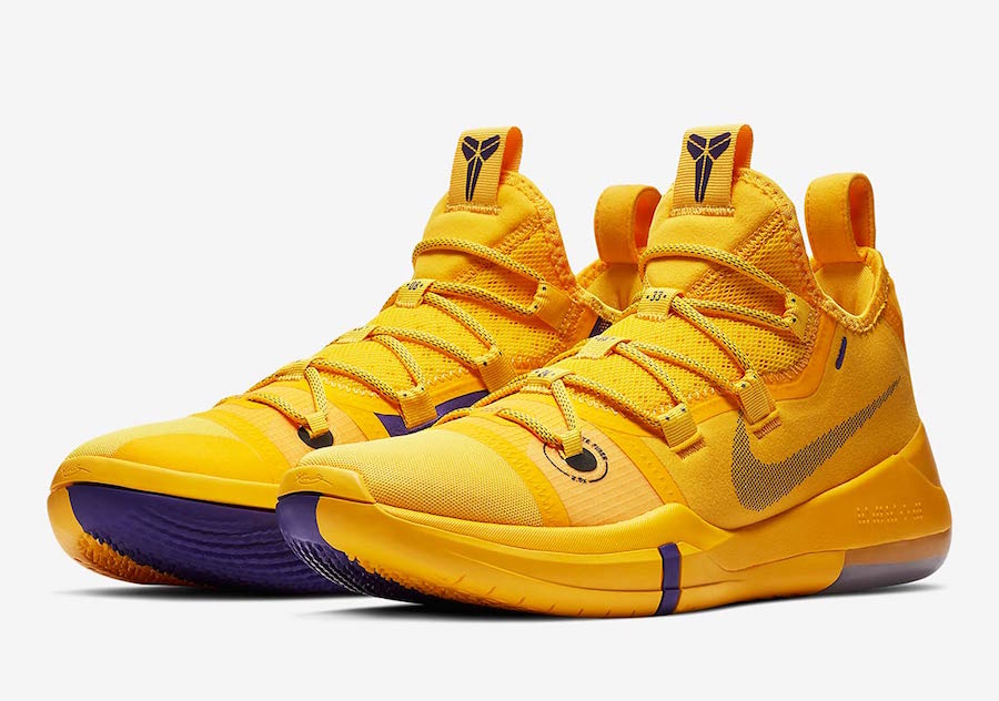 Nike Kobe AD Lakers Gold Yellow AR5515-700