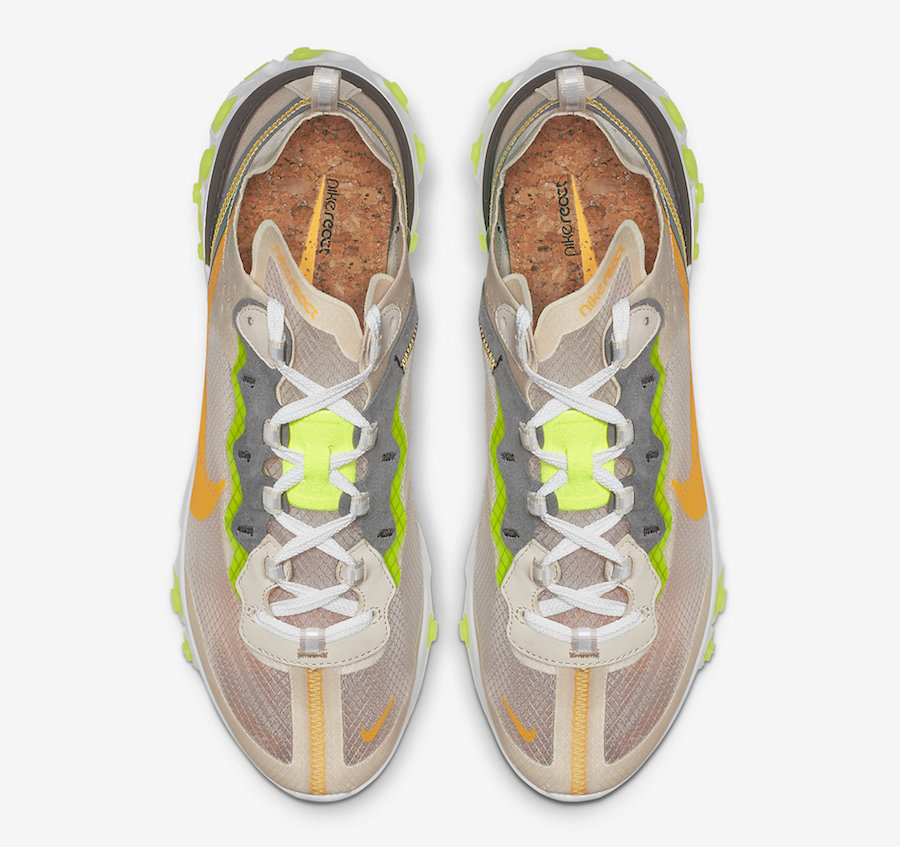 Nike React Element 87 Light Orewood Brown AQ1090-101 Release Date