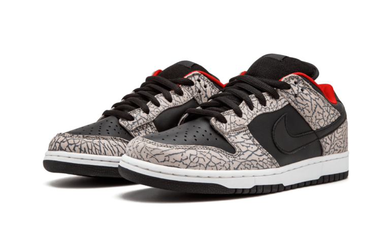 nike sb dunk low black cement