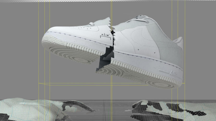 Nike x A-COLD-WALL Air Force 1 White