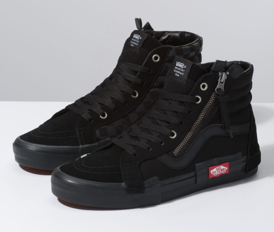 vans sk8-hi reissue shoes - (t s) black/plus