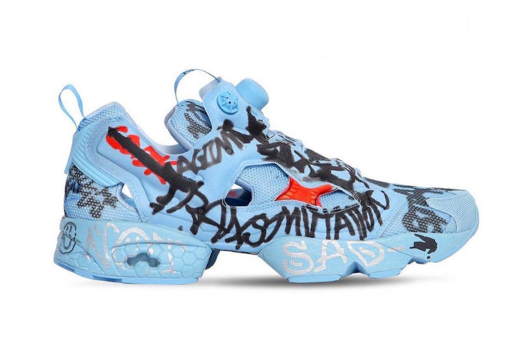reebok pump graffiti