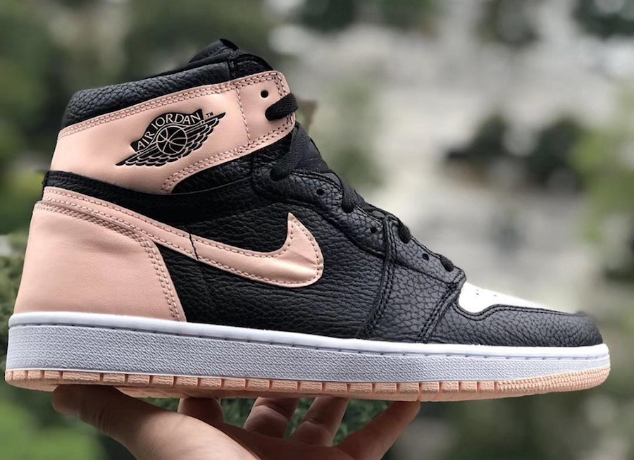 jordan 1 retro high black crimson tint women's