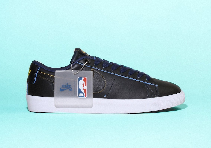 NBA Nike SB Blazer Low Wear-Away Leather Pack Release Date