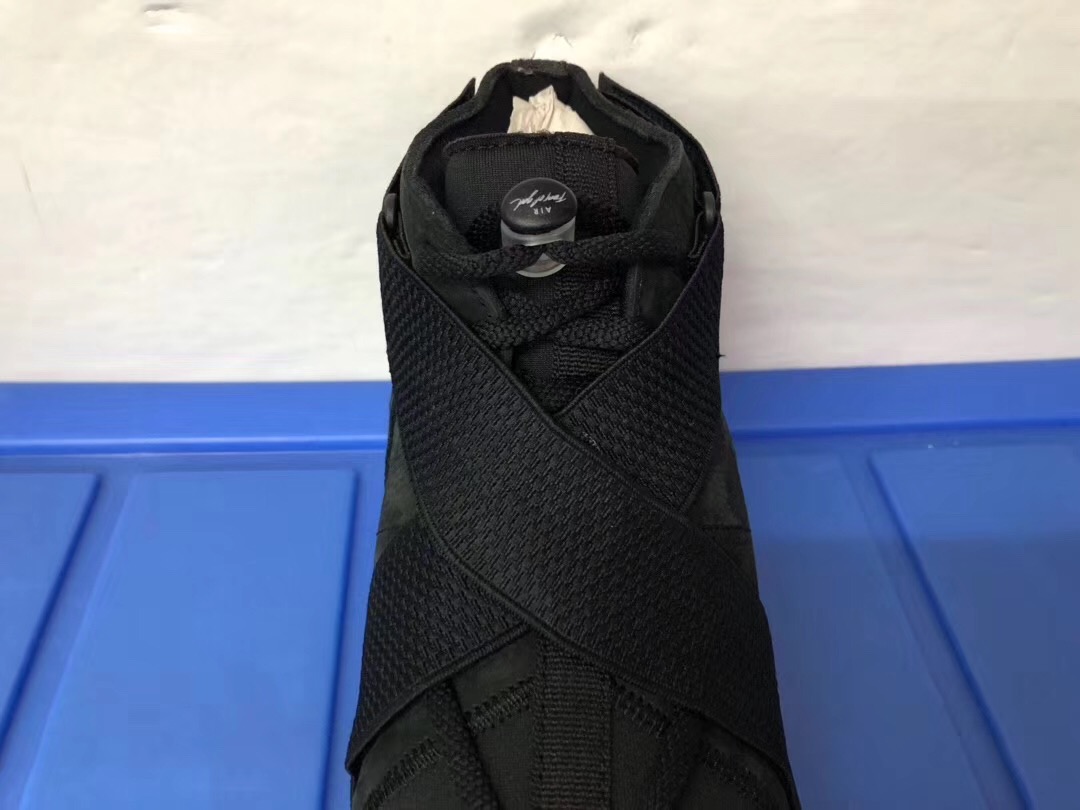 Nike Air Fear of God Moccasin Black Criss Cross Straps