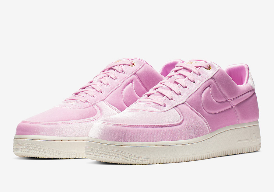 Nike Air Force 1 Low Premium Velour AT4144-600 Release Date