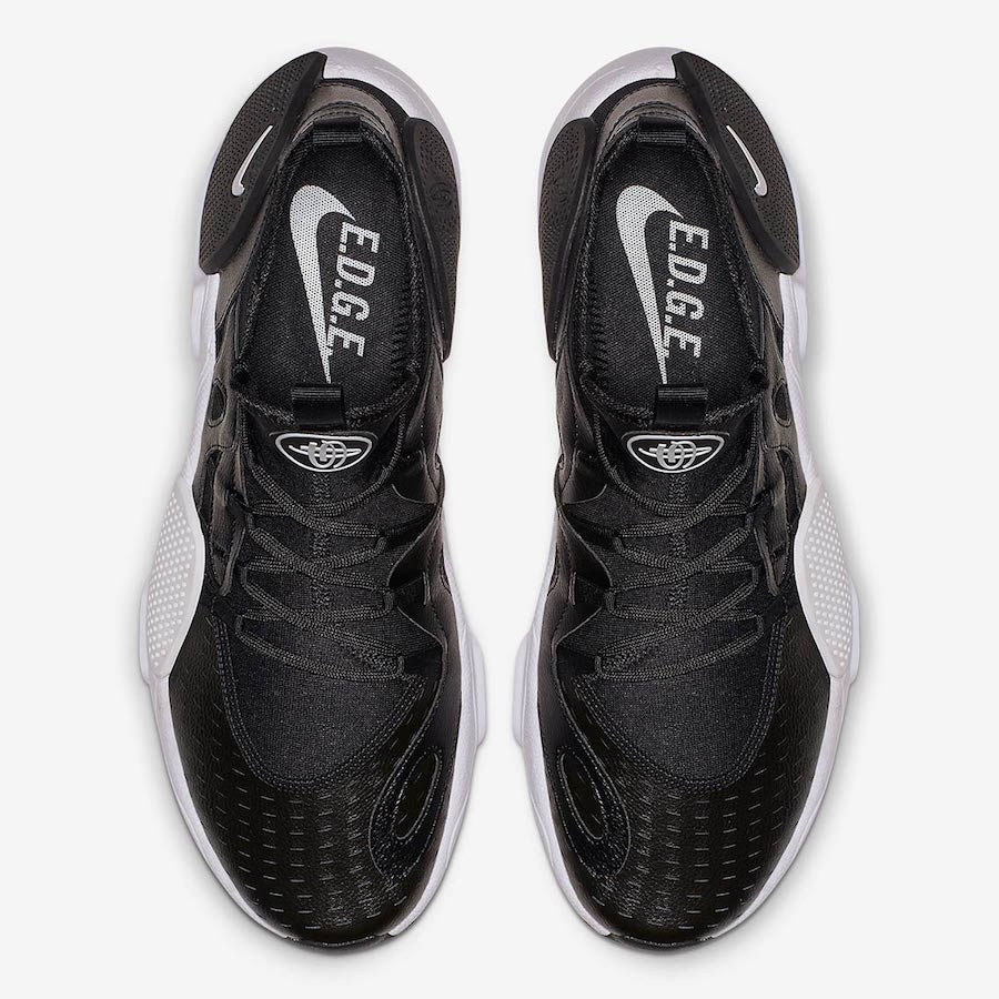 Nike Air Huarache EDGE TXT Black White AV3598-001 Release Date
