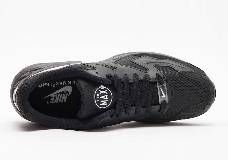 Nike Air Max 2 Light Black White AO1741-001 Release Date - SBD