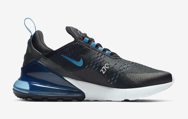 Nike Air Max 270 Black Photo Blue AH8050-019 Release Date - SBD