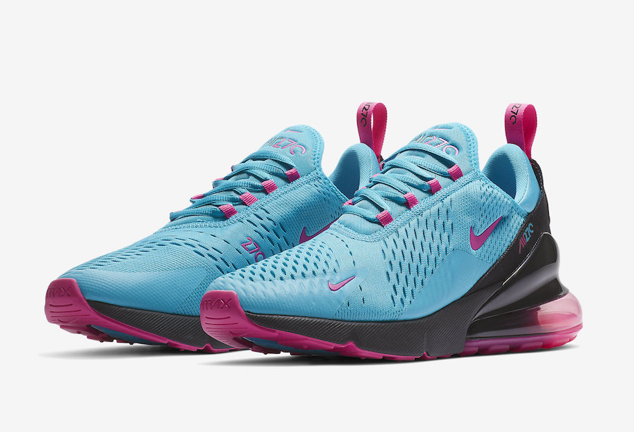 Nike Releases Air Max 270 in Black White Teal
