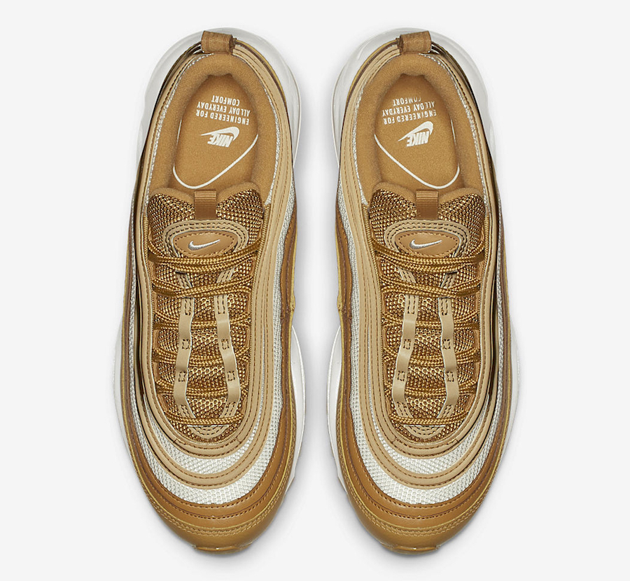 Nike Air Max 97 Wheat Club Gold 921733-702 Release Date