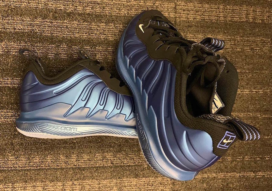 Nike Foamposite Vapor X Tennis Shoe Royal Blue Release Date