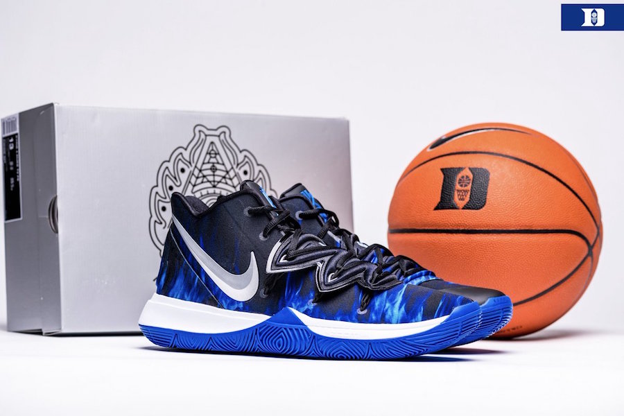 The Nike Kyrie 5 EP 'Just Do It' is now available in Titan Solenad