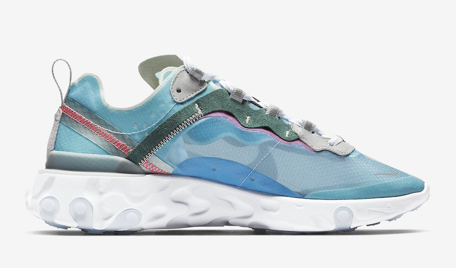 Nike React Element 87 Royal Tint AQ1090-400 Release Date