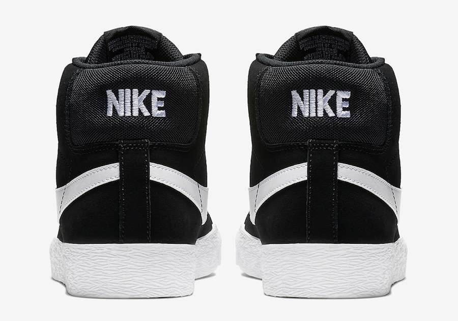 Nike SB Blazer Mid Black White 864349-002