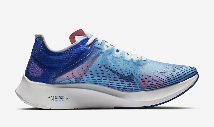 Nike Zoom Fly Indigo Force Red Orbit AT5242-400 Release Date