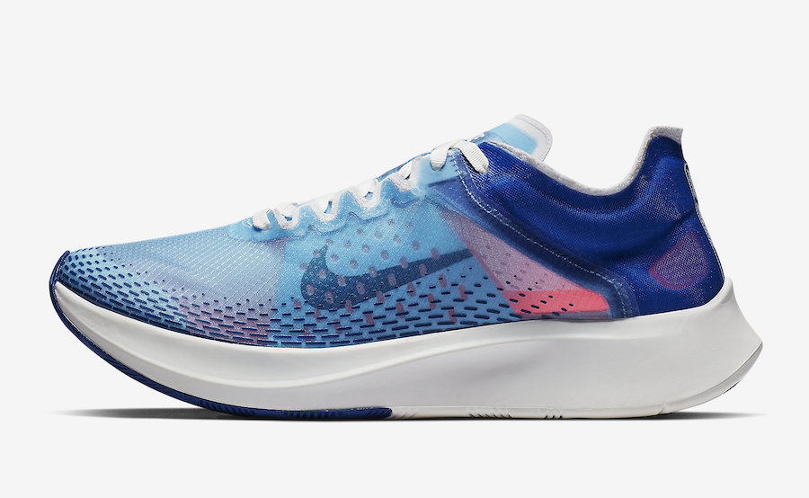Nike Zoom Fly Indigo Force Red Orbit AT5242 400 Release Date