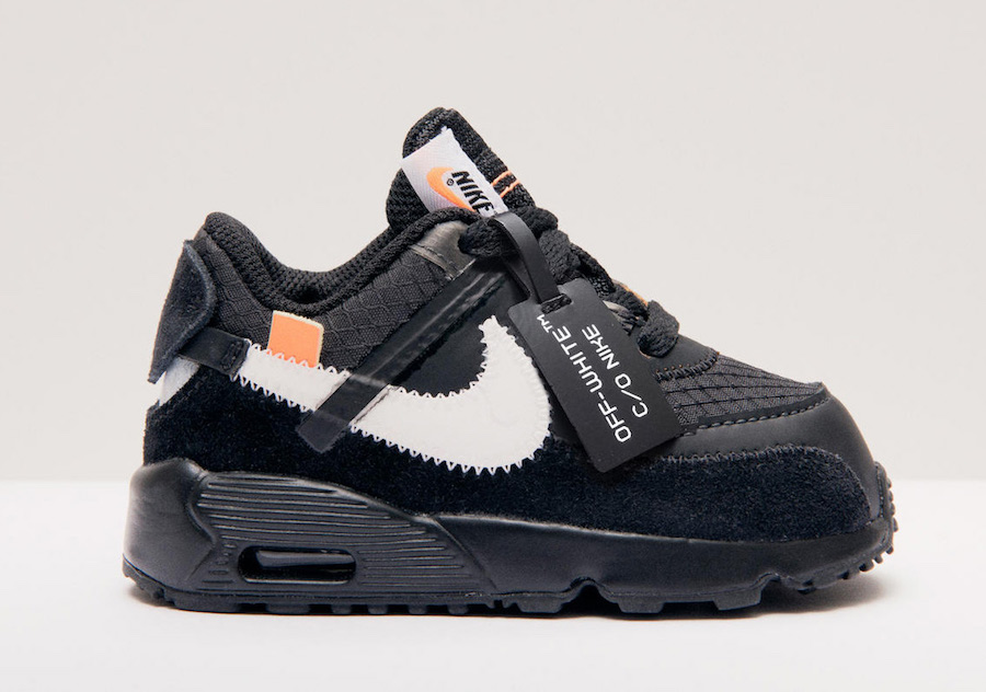 Off-White Nike Air Max 90 Kids Toddler Release Date