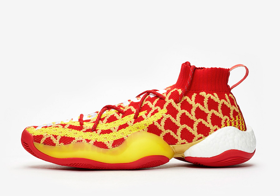 Pharrell adidas Crazy BYW Chinese New Year EE8688 Release Date