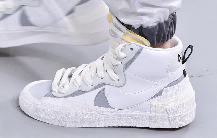 sacai x nike blazer release date