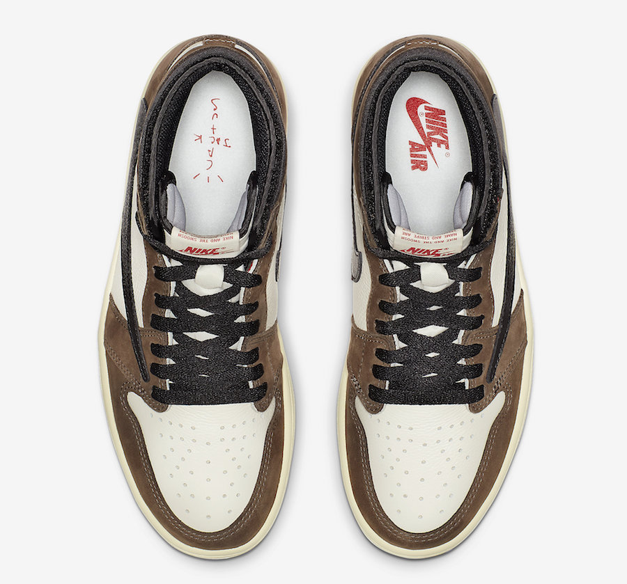 Travis Scott Air Jordan 1 CD4487-100 Release Date - Sneaker Bar 