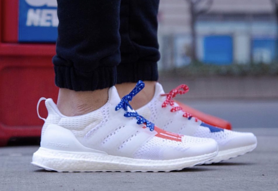 Undefeated adidas Ultra Boost USA 2019 On-Feet Release Date