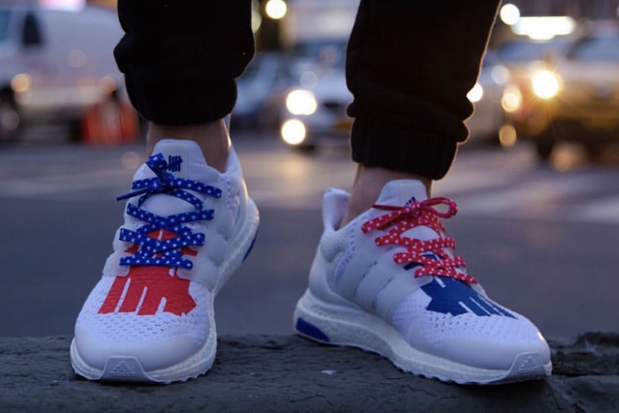 Undefeated adidas Ultra Boost USA 2019 On-Feet Release Date