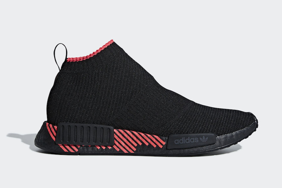 adidas nmd laceless black