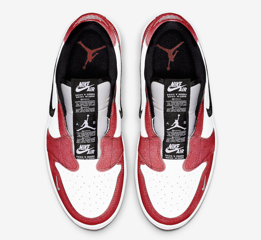 Air Jordan 1 Low Slip Chicago BQ8462-601 Release Date
