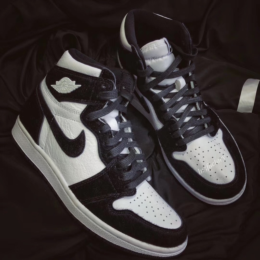 womens jordan 1 black and white