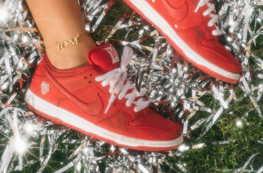 Girls Dont Cry x Nike SB Dunk Low Red Release Date