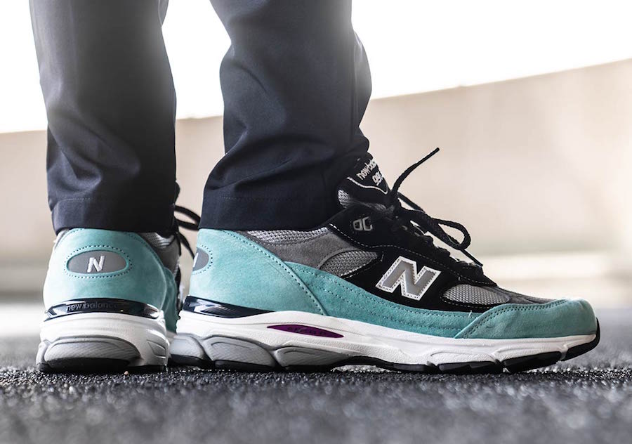 New Balance 991.9 Turquoise Black M9919EC Release Date - SBD