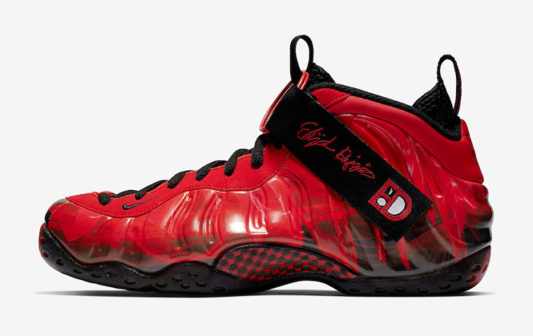 red and white foamposites 2019