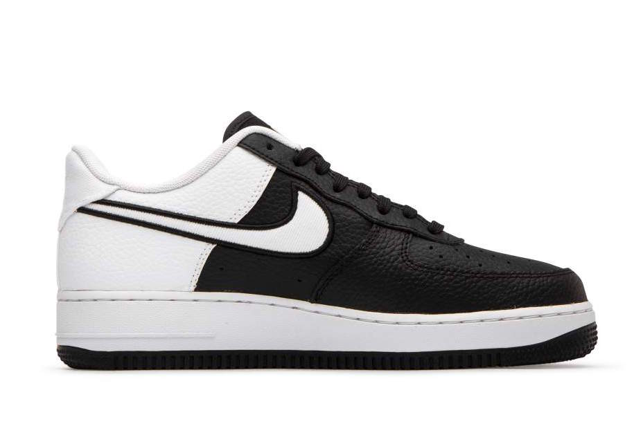 black and white air force 1 lv8