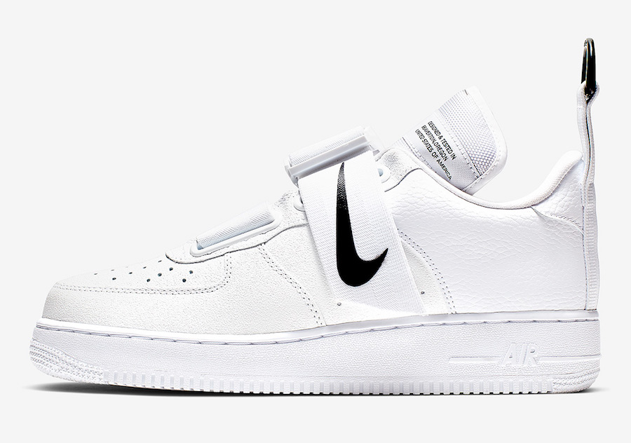 white air force 1 with strap