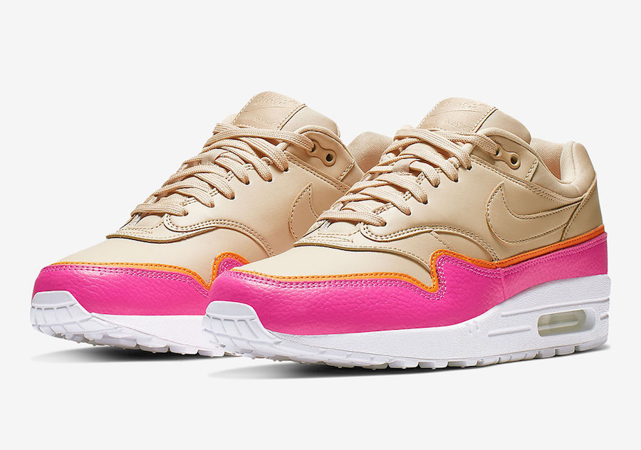 Nike Air Max 1 Tan Pink 881101-202 Release Date