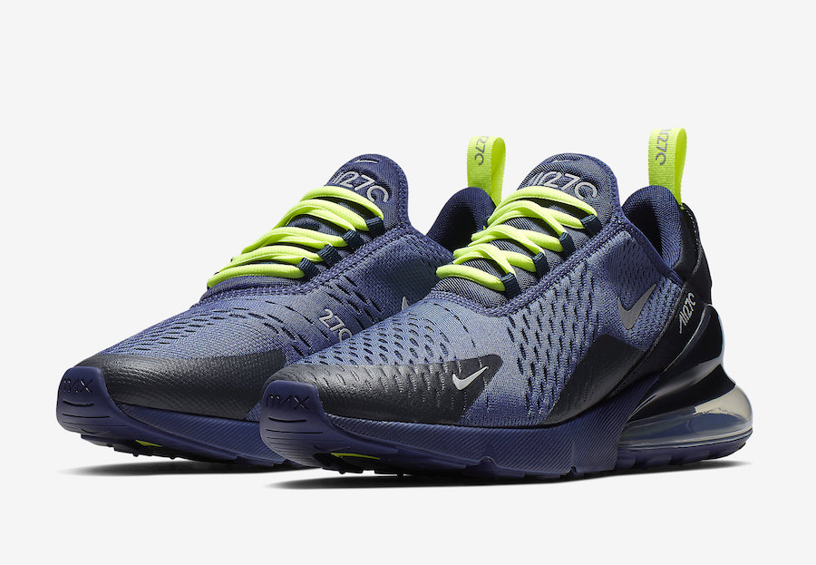 Nike Air Max 270 Blue Void Volt CD7337-400 Release Date
