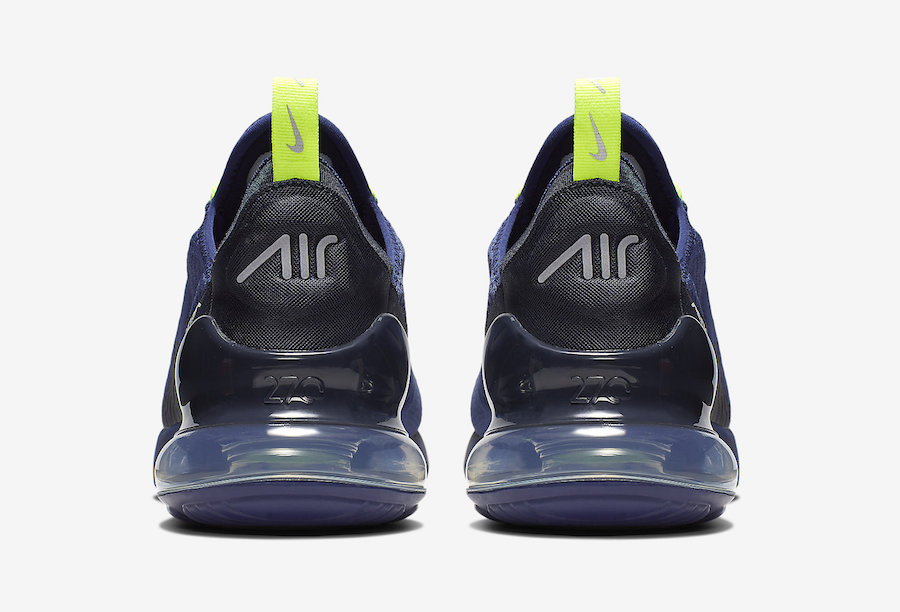 Nike Air Max 270 Blue Void Volt CD7337-400 Release Date