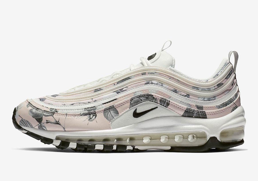 Nike Air Max 97 Pale Pink Black White Floral BV6119-600 Release Date